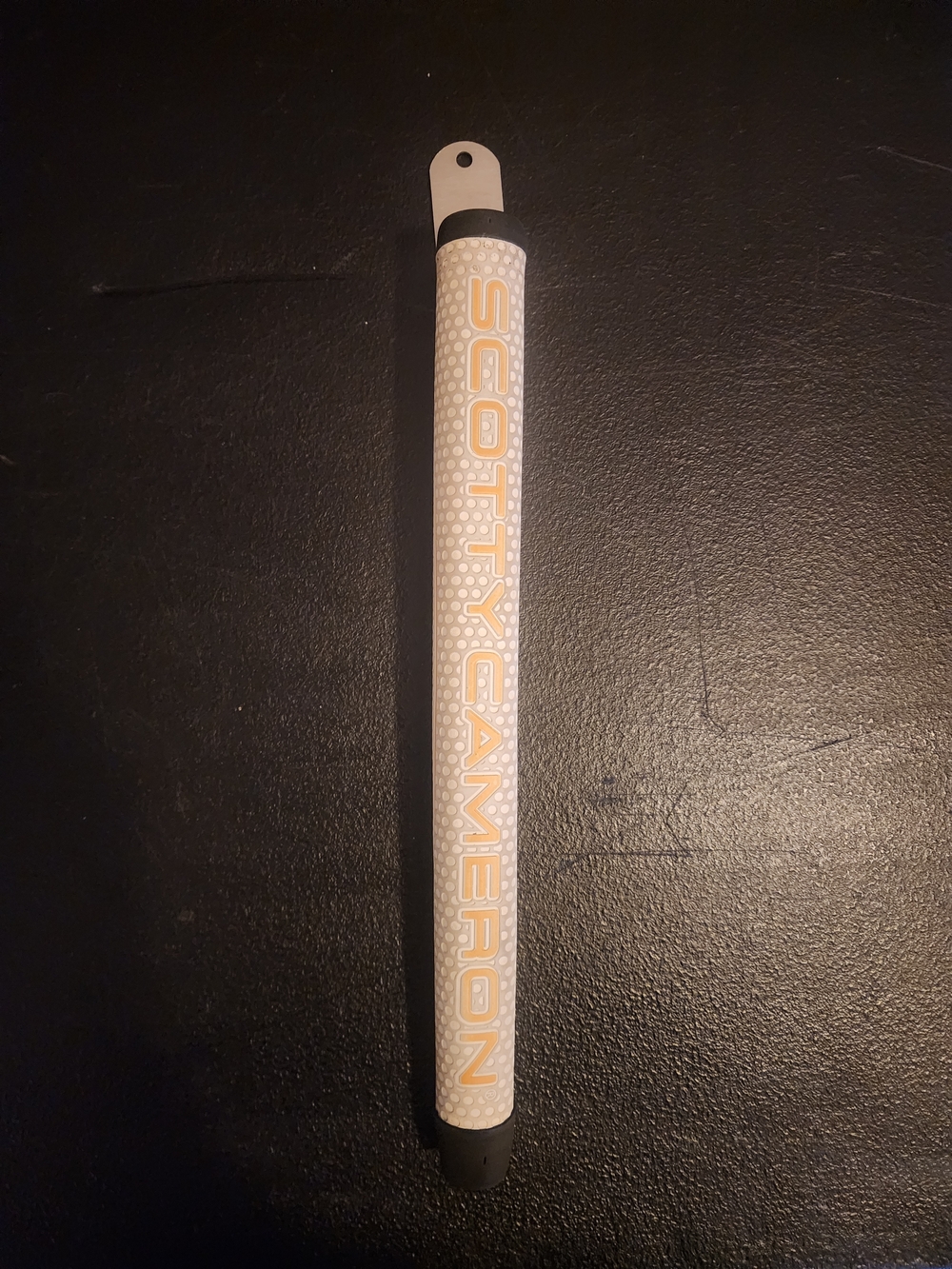Scotty Cameron White and Orange Putter Grip